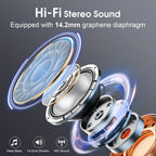 Aptkdoe Wireless Earbuds 75H Bluetooth 5.4 Sport Headphones with Earhooks