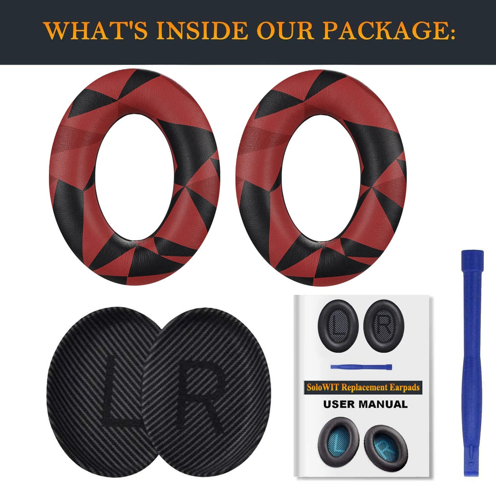 SoloWIT Earpads for Bose QC35 & QC35 ii - Brilliant Blue