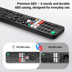 Universal-TV-Remote-Control for Samsung LG Vizio Roku TCL Hisense Sony TVs