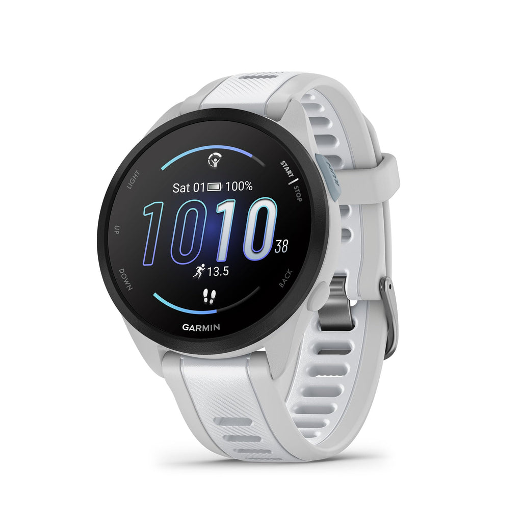 Garmin Forerunner® 165, Running Smartwatch, 43mm, Black