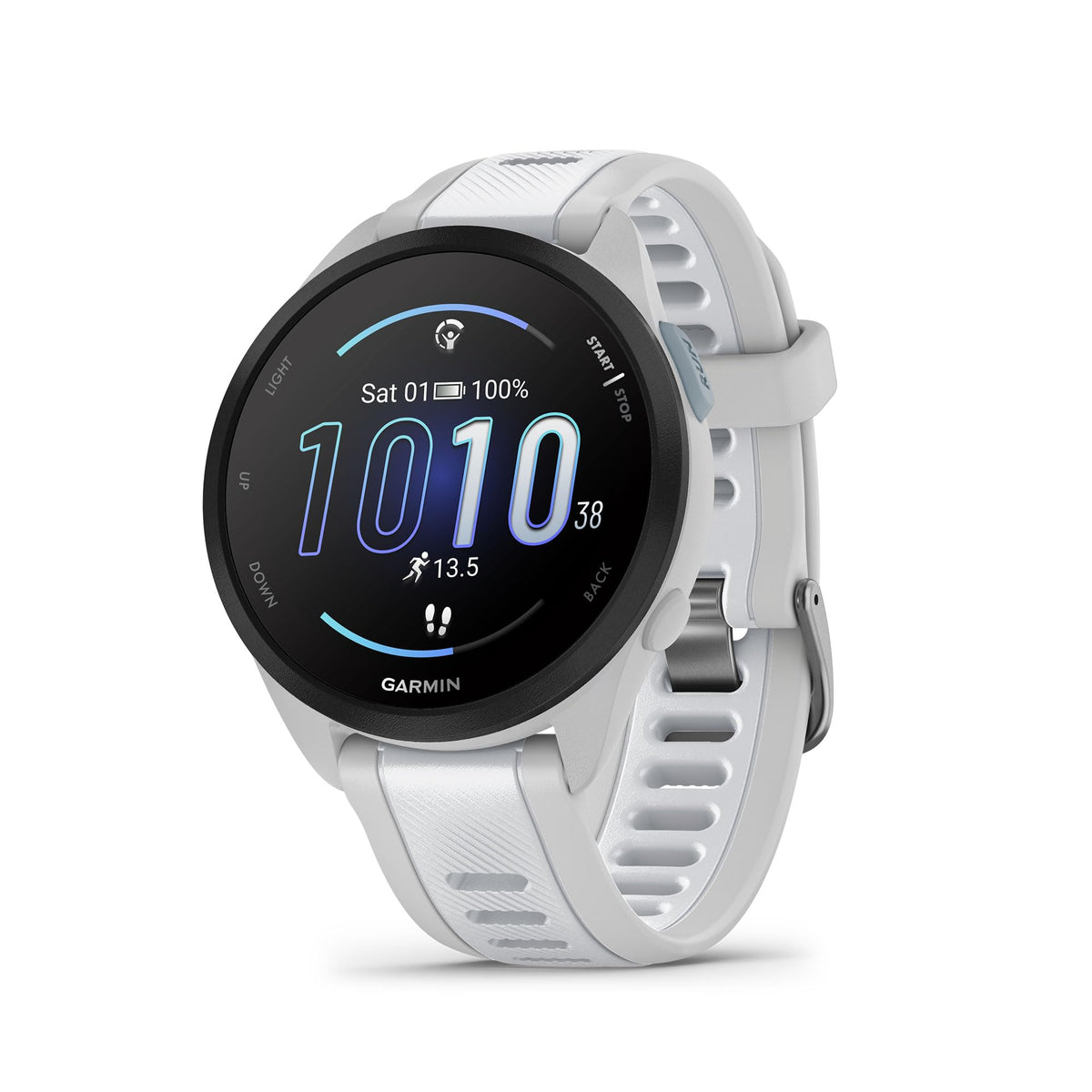 Garmin Forerunner® 165, Running Smartwatch, 43mm, Black