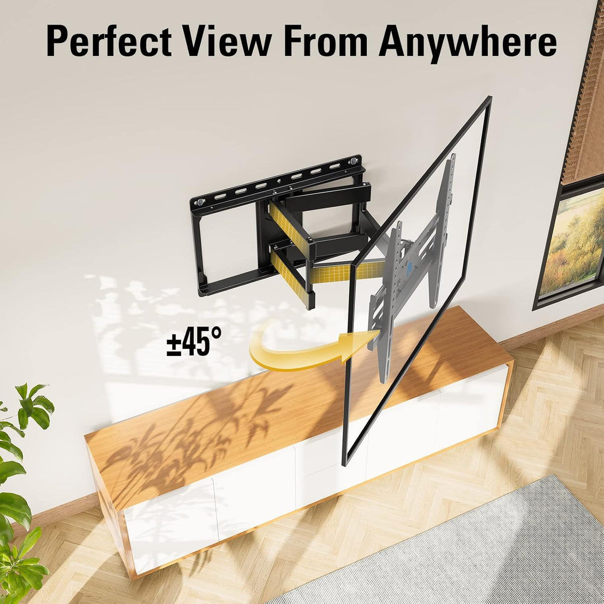 Mounting Dream Full Motion TV Wall Mount for 32-70 Inch TVs up to 110lbs