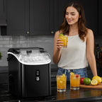 Antarctic Star Nugget Ice Maker Countertop with Soft Chewable Ice