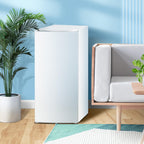 Kismile Small Freezer Upright, 3.0 Cu.ft Mini Freezer, Stainless Steel