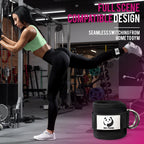 Slim Panda Ankle Straps for Cable Machines, Cable Kickback Ankle Cuffs
