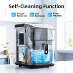 Antarctic Star Nugget Ice Maker Countertop with Soft Chewable Ice