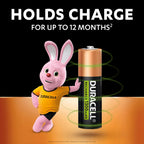DURACELL AA Rechargeable Batteries (4 Pack) 1.2V, 1300 mAh NiMH