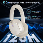 Hybrid Active Noise Cancelling Bluetooth Headphones Wireless Headphones