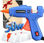 Mini Hot Glue Gun Kit 50W: Mini Glue Gun Fireproof Upgraded Version