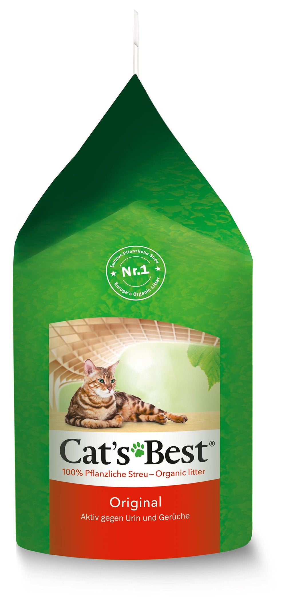 Cat's Best Wood Fibre Cat Litter, 4.3kg