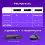 Roku Streaming Stick 4K with Voice Remote - HDR10+ & Dolby Vision