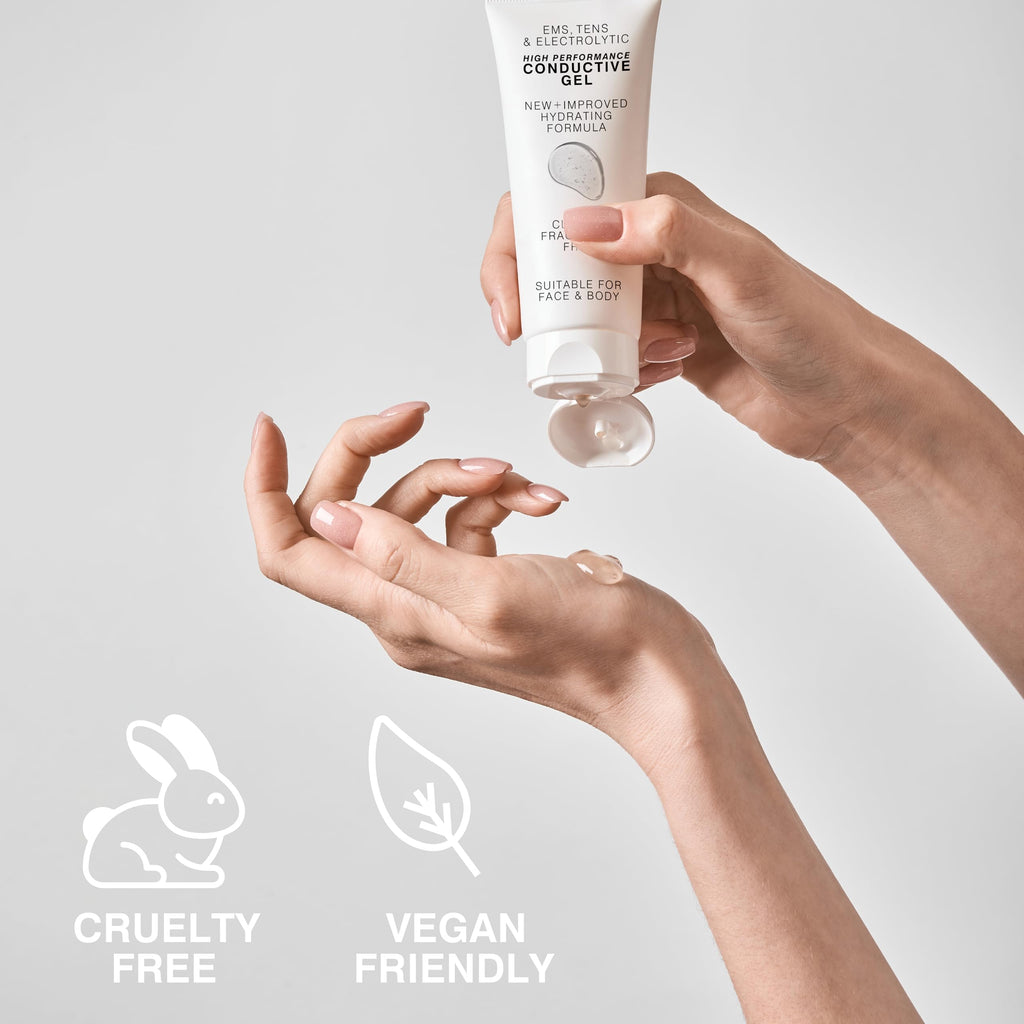 Rio Conductive Gel, Highly Conductive Gel for EMS Machine, TENS Machine, RF & Circulation Boosting Devices, Improves Conductivity & Increases Stimulation, Skin Friendly, Irritation Free, Scent Free