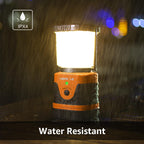 LE Camping Light Rechargeable, 1000lm Camping Lantern, Warm & Cool Light