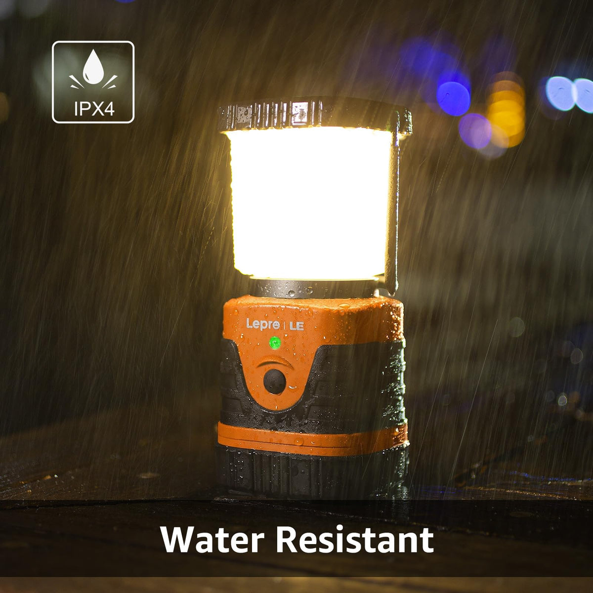 LE Camping Light Rechargeable, 1000lm Camping Lantern, Warm & Cool Light