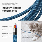 Micro USB Cable 2M 2PACK Android Charger Cable Fast Charging Cable Nylon Micro USB Charger cable Samsung Galaxy S7 Edge S6 S5 J7 J5 J6 J3 Note A6 A10,Sony,LG,Kindle,Xbox,PS4,Tablets,Nexus,Sony