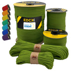 Paracord 550 4mm, 35+ Solid Colors (10m, 15m, 30m, 50m, 100m, 300m)