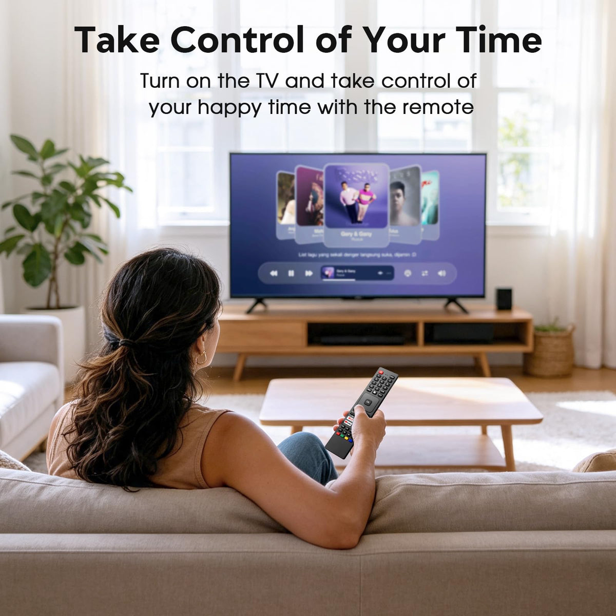Universal TV Remote for Hisense-Smart-TV-Remote-Control-Replacement