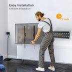 Perlegear Tilt TV Wall Bracket for 37–82 inch LCD LED TVs up to 60kg