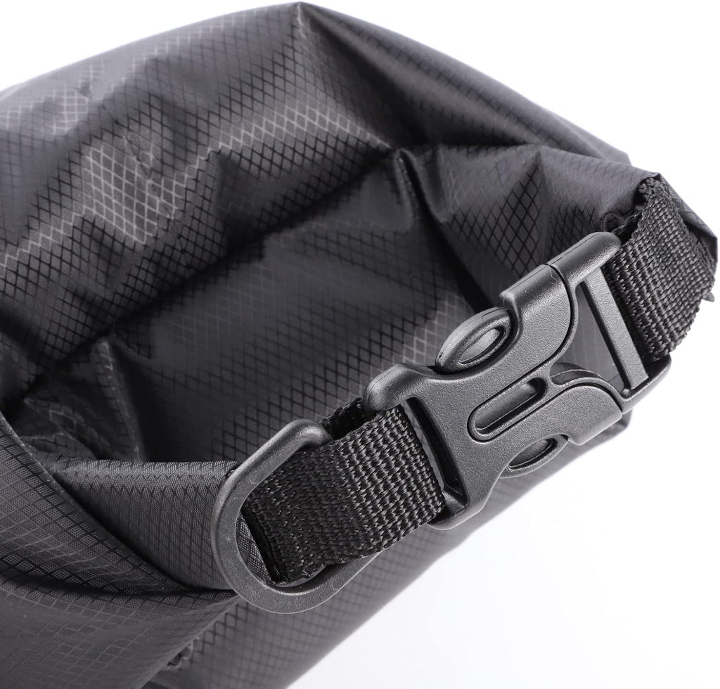 kuou 5 Pack Waterproof Dry Bags, 1.5L-6L, Lightweight, Black