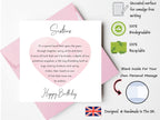 Printperfect - Sister Birthday Card For Her - Female - Sis Birthday Card - Special Sisters Cards For Women