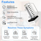 4317943 Ice Maker Kit, for Whirlpool, Replaces W10122496, 833701