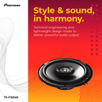 Pioneer F-Series TS-F1035R 4" 2-Way Coaxial Car Speakers 150W Max