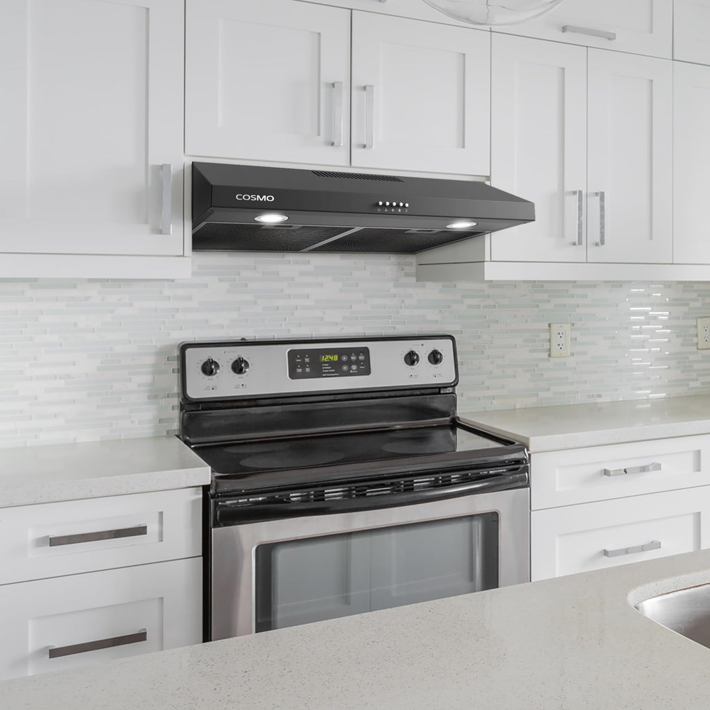 36 in. Delta Coll Ducted Under Cabinet Range Hood, Mesh Filters, Stainless