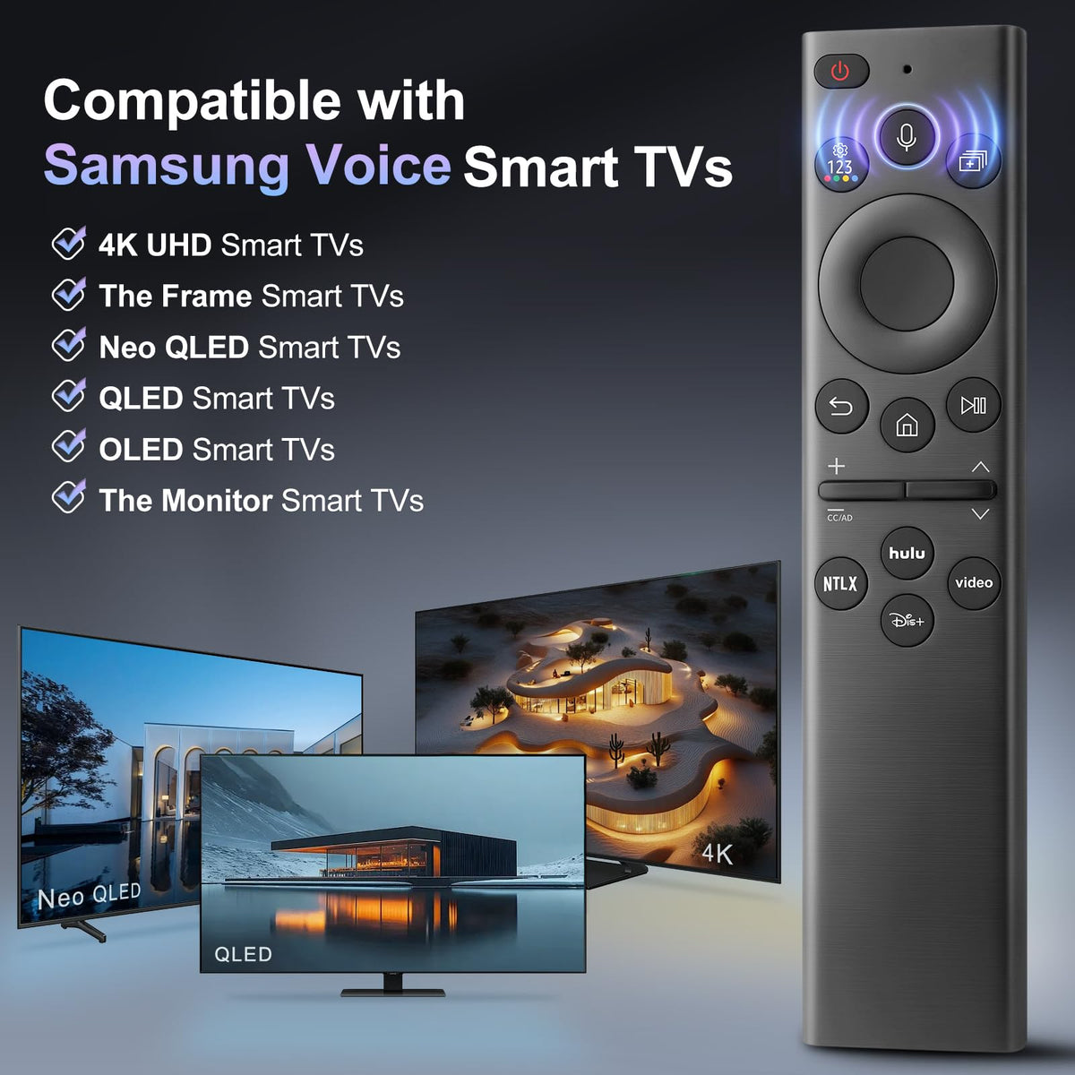 Universal Backlit Remote for LG Smart TV Remote Control Replacement