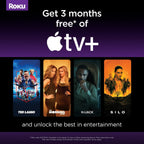 Roku 3820EU Streaming Stick 4K | HD/4K/HDR Streaming Media Player, Black