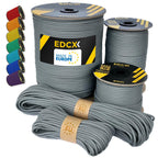 Paracord 550 4mm, 35+ Solid Colors (10m, 15m, 30m, 50m, 100m, 300m)