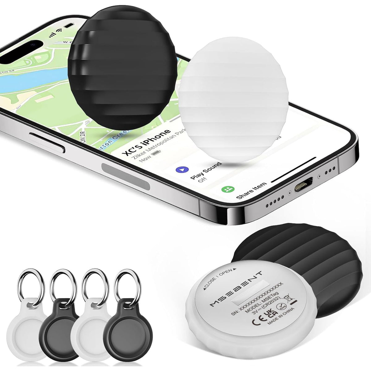 Air Tags-2 Pack, Apple Find My Item Finders for Luggage(iOs Only)