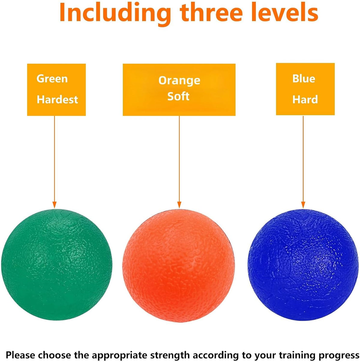 Hand Therapy Squeeze Exercise Stress Balls