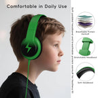Candy Bila Wired Kids Headphones for School, Over-Ear for Boys Girls