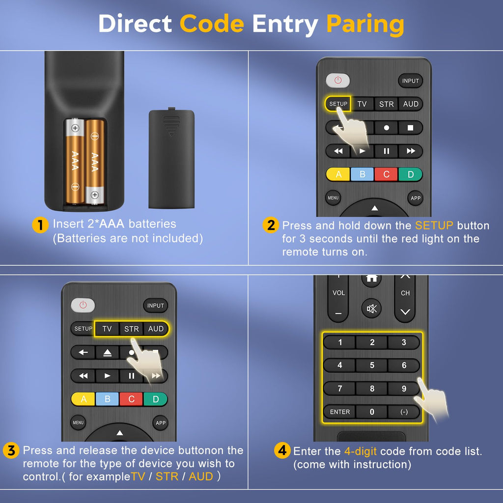 for Hisense TV Remote Control, Universal for Hisense Smart TV, Replacement