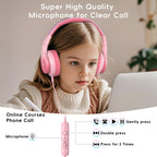 Candy Bila Wired Kids Headphones for School, Over-Ear for Boys Girls