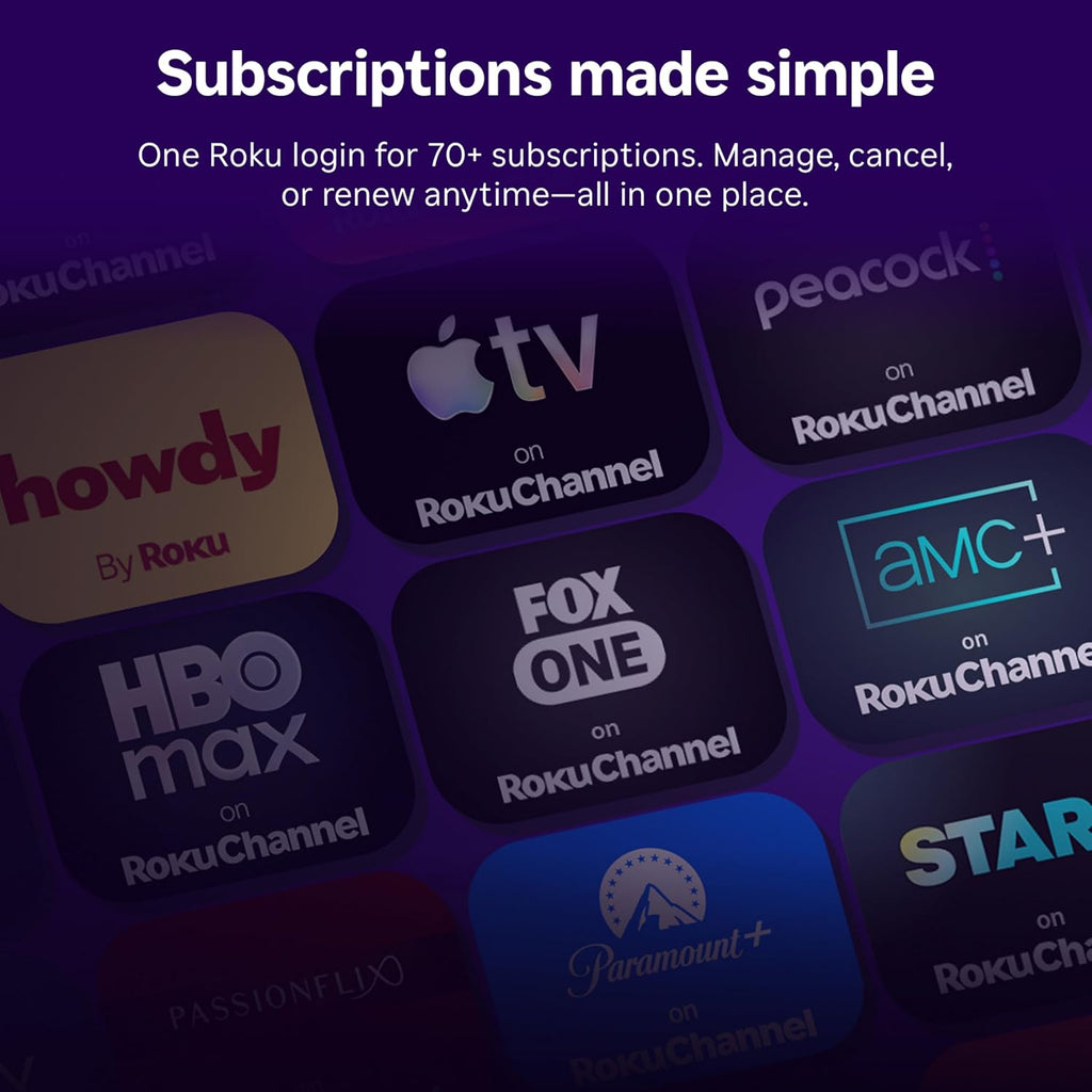 Roku Streaming Stick 4K with Voice Remote - HDR10+ & Dolby Vision