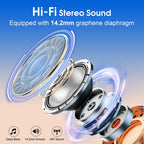 Aptkdoe Wireless Earbuds 75H Bluetooth 5.4 Sport Headphones with Earhooks