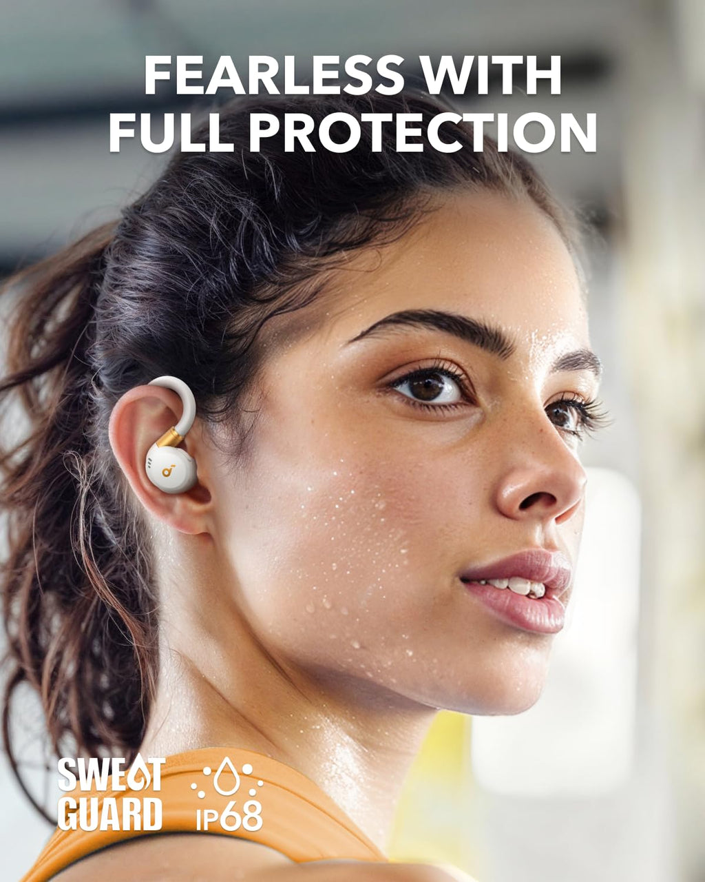Soundcore Sport X20 by Anker Noise-Cancelling Sports Earbuds (Black)