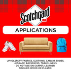 Scotchgard Fabric Water Shield, 2 Cans x 400 ml each - Water Repellent Spray for Clothing and Household Upholstery Items, Long-Lasting, Fragrance free