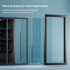 Beverage Refrigerator, 2.47 Cu.Ft Mini Fridge Beverage Cooler