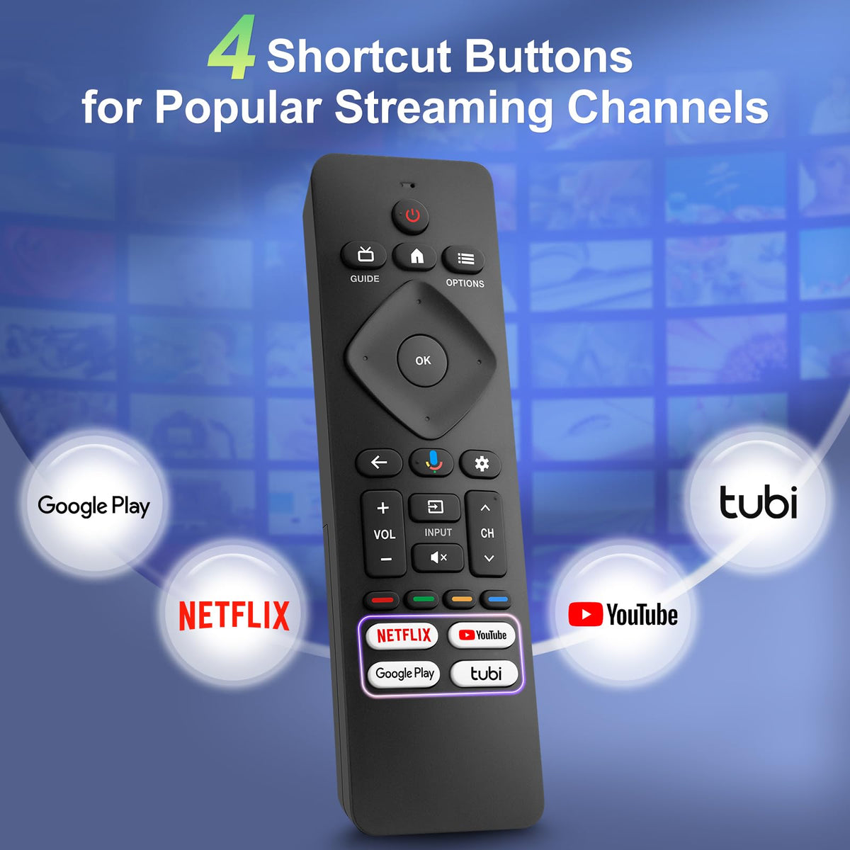 Universal Backlit Remote for LG Smart TV Remote Control Replacement