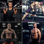 BEAST RAGE Weight Lifting Straps Fitness Padded Cotton Wrist Support Gel Advanced Grips Dumbbell Bar Wraps Heavy Duty Gym Bodybuilding Straps Power Deadlift Barbells Non Slip Exercise