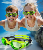 Kids Swimming Goggles for Boys & Girls Aged 6-14, Anti-Fog