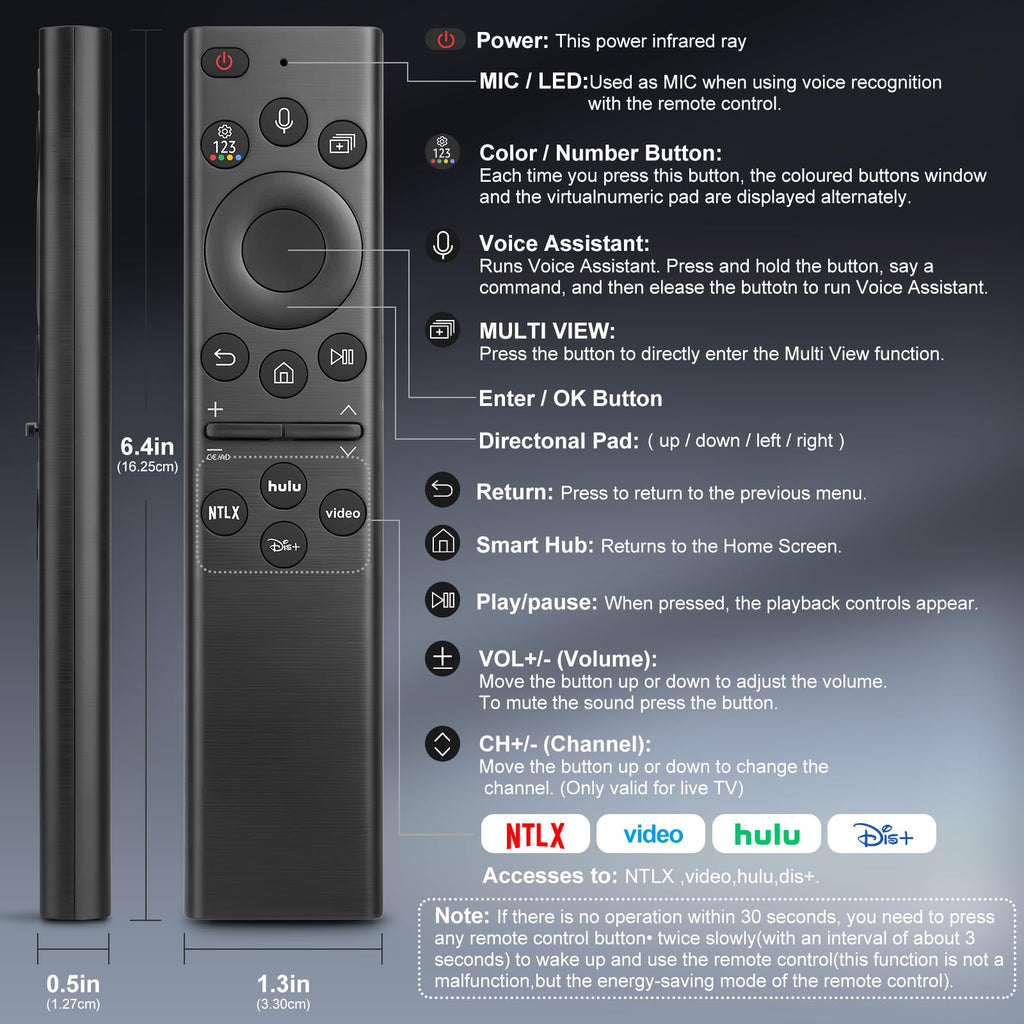 Universal Backlit Remote for LG Smart TV Remote Control Replacement