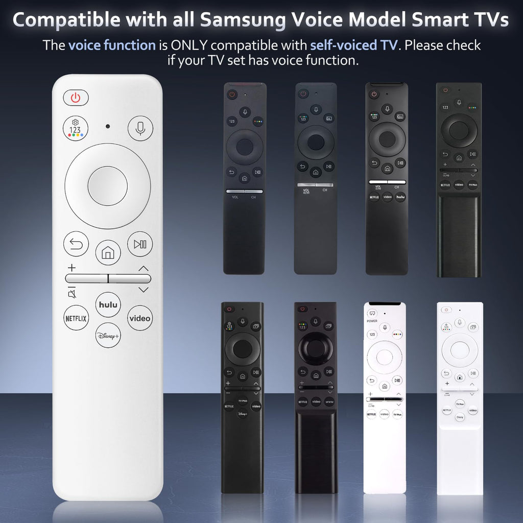 (2 Pack) Cover for Samsung Remote Silicone Protective Case Compatible with Samsung TV Remote Control Cover BN59 Series Glow in The Dark Remote Skin Sleeve