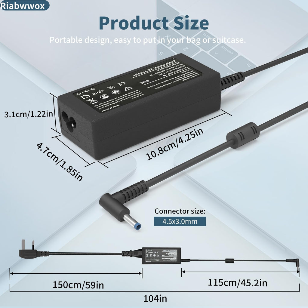 Universal 65W USB C Laptop Charger Compatible with Lenovo Thinkpad