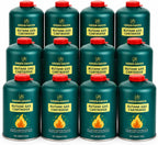 Green Haven Camping Gas Canisters | Butane Propane Mix, EN417 C500 Packs