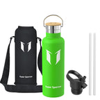Sparrow Insulated Water Bottle W/Straw -Metal Water Bottles-500ml&750ml&1L