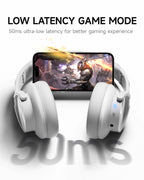 Picun B8 Wireless Bluetooth Headphones, 120H Playtime, 3EQ Modes, Black