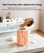Portable Bluetooth Speaker Gift Ideas: Outdoor Travel Essentials Waterproof